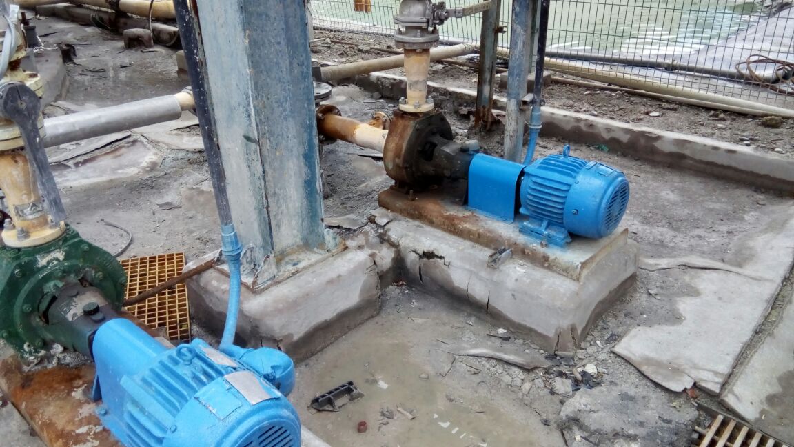 Reparación de Pisos en Planta de Limpieza de Gases expuesta a Ataque de Ácido Sulfúrico